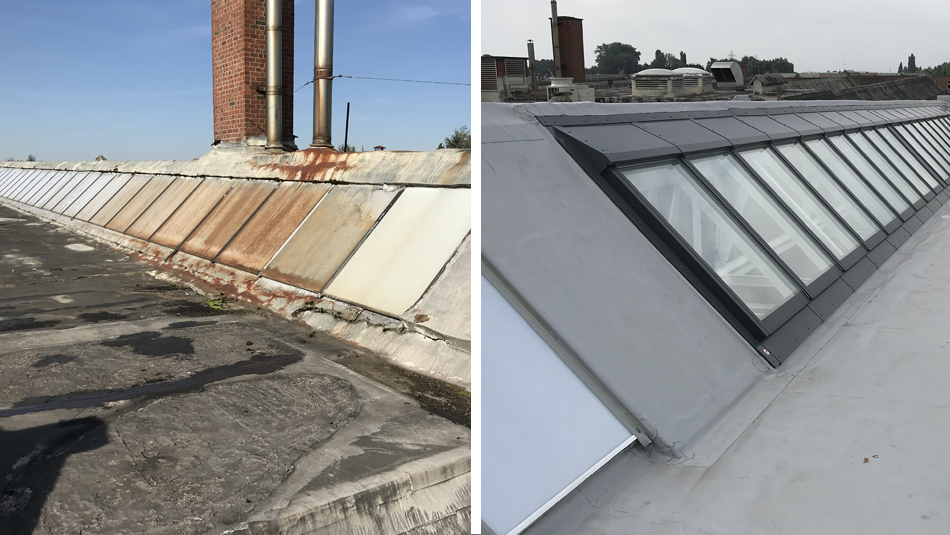 Renovation of skylight solution
