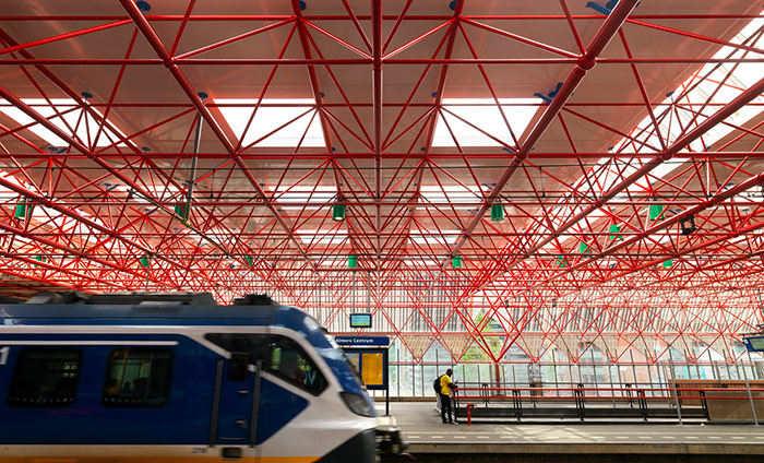 Dome Rooflights, Almere train station