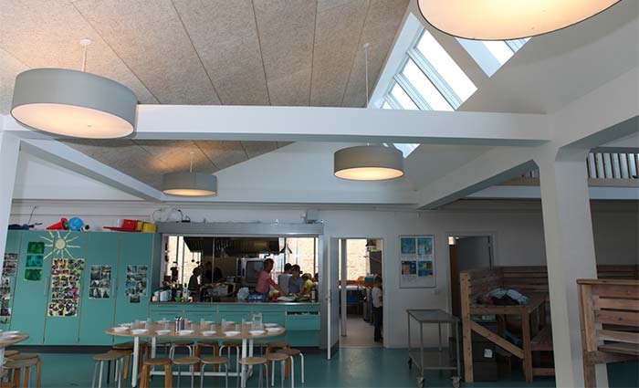 Ryparken Lille Skole met VELUX modulaire lichtstraten