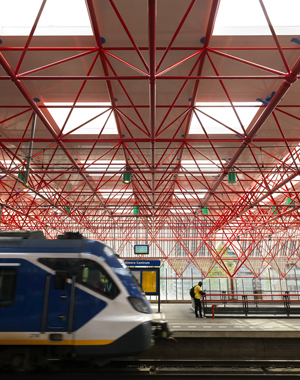 Dome Rooflights in the Almere Train Station