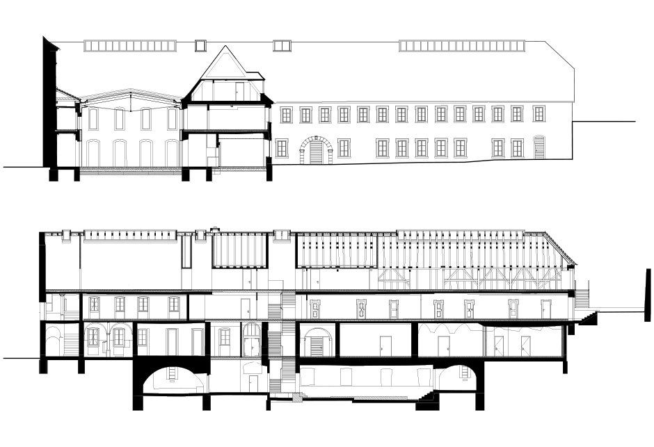 Akademia Muzyczna, Hammelburg – Rysunek architektoniczny
