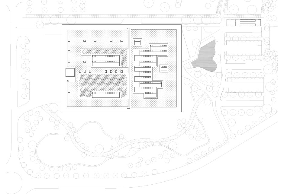 Promega logistics centre - Site plan – Architects: haascookzemmrich STUDIO2050 