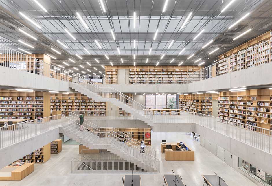Utopia Library - Skylights make visitors forget all about old and dusty  libraries